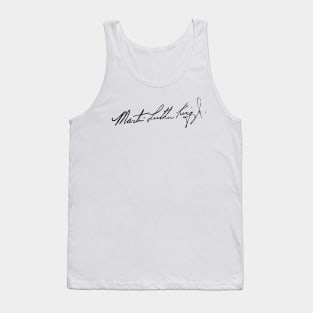 Martin Luther King Jr Signature Tank Top